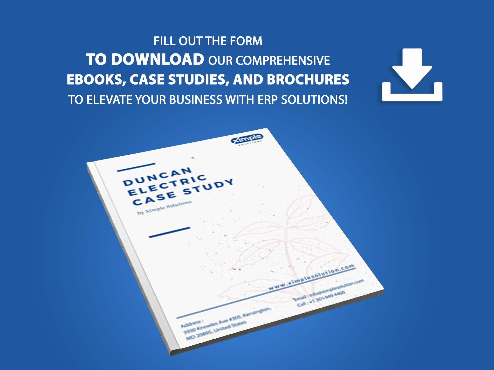 Duncan Electric Case Study Ximple ERP